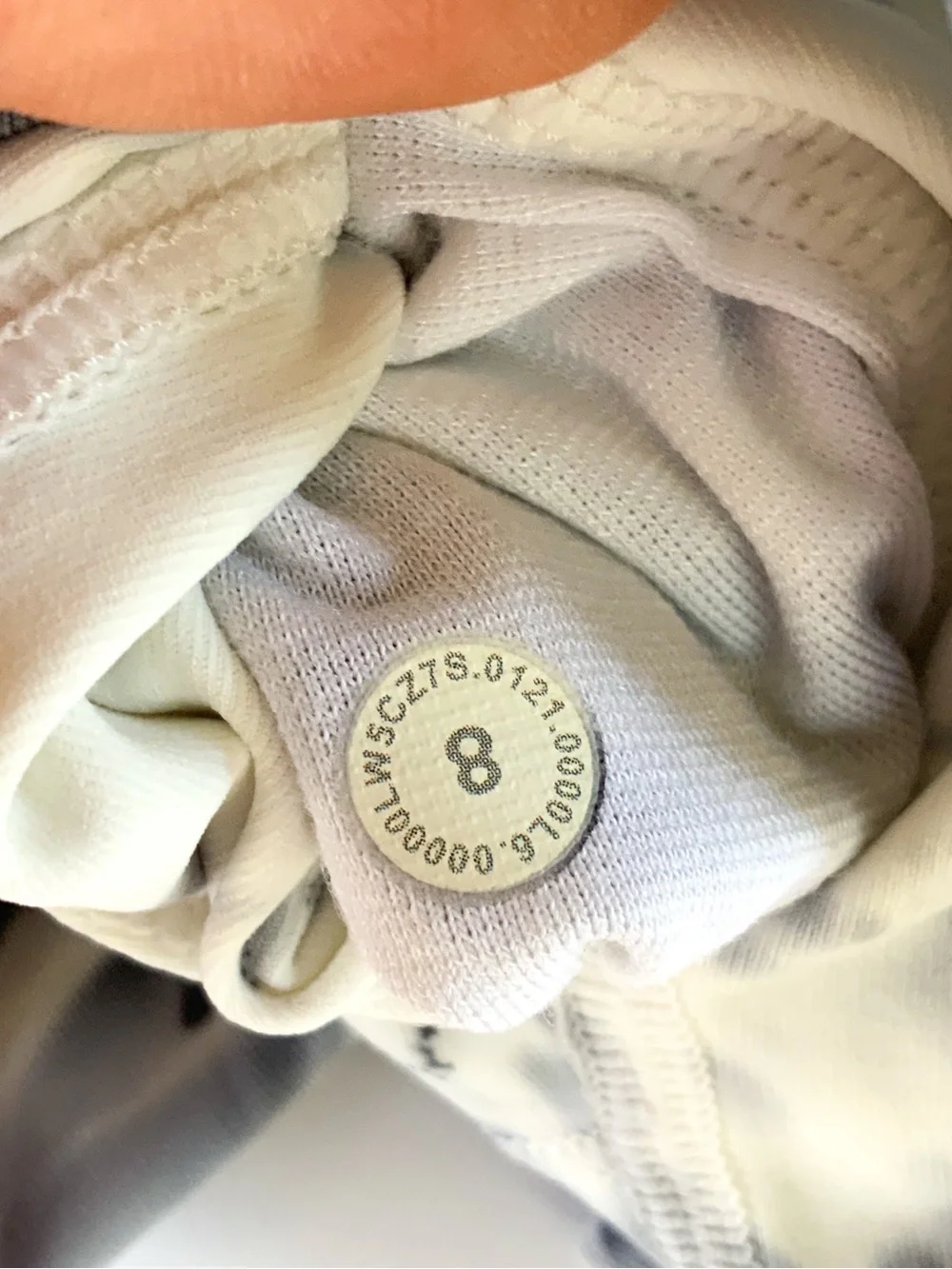 Lululemon Wunder Under Marble Dye Leggings Size 8 Style LW5CZ7S